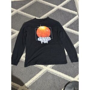 Weeknd XO Dawn Album TOUR FM Mens M Black Long Sleeve Crew Neck T-Shirt